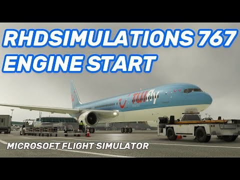 RHD Simulations 767-300 | Startup from Cold & Dark