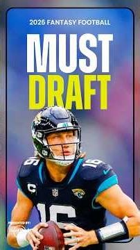 Trevor Lawrence QB1 OVERALL?!? Must-Have Fantasy Football Draft Picks! #shorts