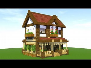 Minecraft: How To Build A Suburban House Tutorial (#1)
