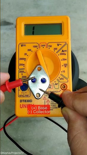 How to test a transistor ☑️