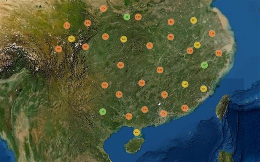 leaflet结合Web Worker快速渲染聚合矢量瓦片
