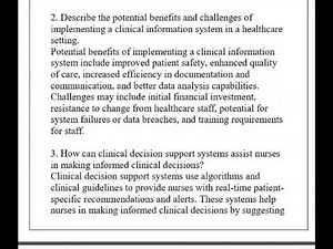 NURS 6412 Analysis of Clinical Information Systems Q & A w/ Rationales 2026