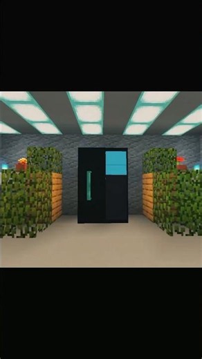 Minecraft Working Fridge Build Hack 🧊🔥 (No Mods) | Easy Redstone Build Part 10