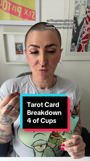 Tarot Card Breakdown 4 of Cups #tarot #soriahthetarotreader #tarotcardspread #tarotreading #intuitivetarot #tarotcardsdaily #clearcuttarot #tarotforbeginners #tarotcardsdaily #spiritualtiktok #soriahschooloftarot #newcastle