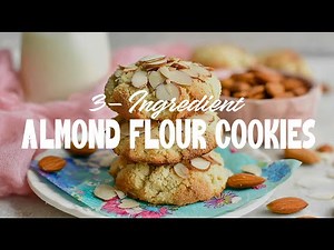 How to Make 3-Ingredient Almond Flour Cookies | Easy, Gluten-Free & Delicious