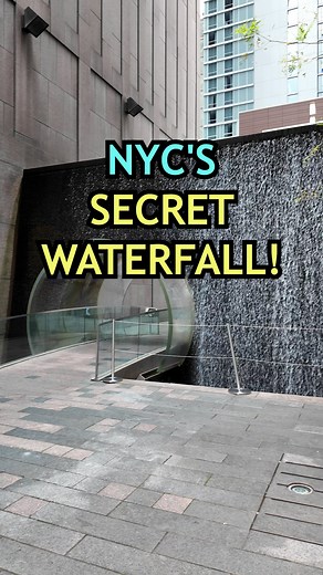 1.9M views · 23K reactions | NYC Secret 狼 Waterfall! The McGraw-Hill Waterfall b/w 48 and 49th streets near the corner of 7th Ave! . . . #newyorkblogger #discovernyc #thingstodoinnyc #explorenyc #bigapplenewyork #newyork #travel #visitnyc #nybucketlist #nyc | Here Be Barr | Facebook