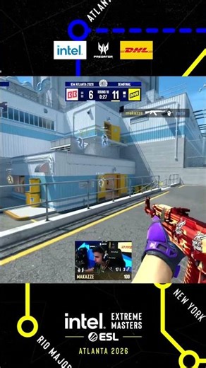 makazze BURIES BB Team with a brutal 4K #esl #atlanta #cs #cs2