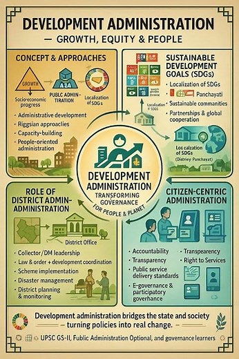 Development Administration in 60 Seconds | SDGs | District Administration | Citizen-Centric