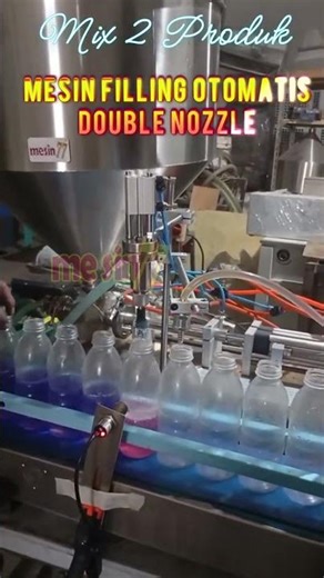 Mesin Filling Otomatis Double Nozzle - Mix 2 Produk