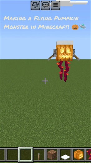 Minecraft Flying Pumpkin Hack You Didn't Know! 😲🛸