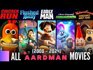 All Aardman Animations Movies So Far (2000 - 2024) | THE ANIFAN