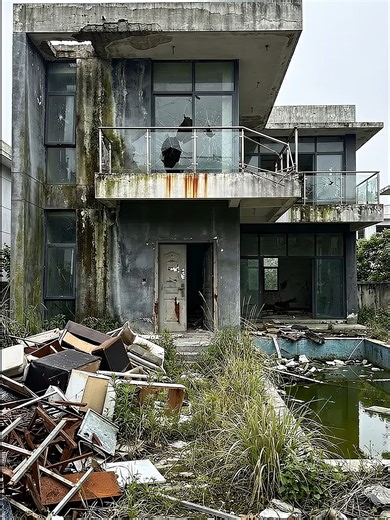 Abandoned Modern Villa Transformation | Extreme Before After Abandoned house transformation — real cleaning house transformation and modern villa renovation from extreme decay to full luxury finish. Extreme trash removal, structural repair, glass panel install, concrete restoration, paint finish, pool recovery, and a satisfying before after renovation timelapse with real human work. modern villa renovation, cleaning house transformation, old house renovation, before after transformation, extreme