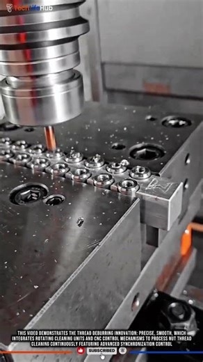Thread Deburring Innovation: Precise, Smooth #tech