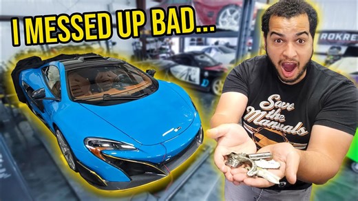 What actually happens when you explode a $100,000 McLaren engine (can't be fixed)