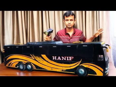 How I Made Volvo 9400 B9R Multiaxle 1/12 Scale Rc Hanif Bus At Home