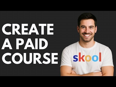 How to Create Paid Course in Skool [QUICK GUIDE]