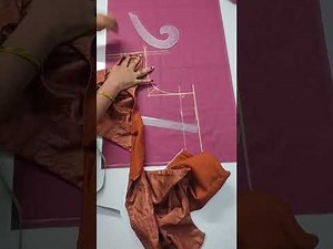 Blouse cutting and stitching easy tutorial for beginners
