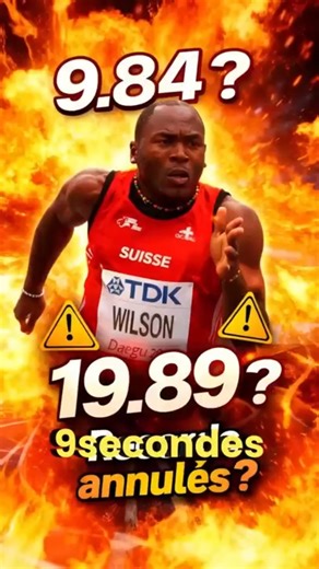 The most suspicious record in history? ⏱️❌ #shorts #sports #sprint #track