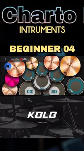 Beginner 04 lesson #realdrum #drums