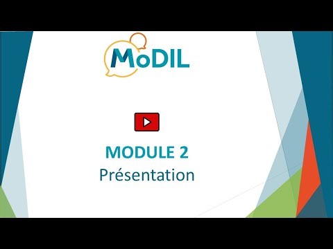 2 0 Présentation du module 2