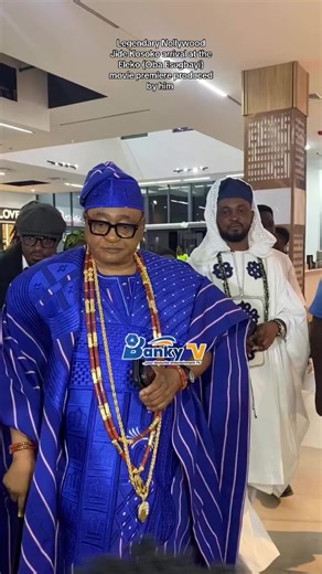 The story of a king,the people, and a legacy that shaped Lagos comes alive on the big screen in Eleko (Oba Esugbayi), produced by Nollywood legend @princejidekosoko 📍 Premiere at Genesis Cinemas Lekki #bankytvcoverage