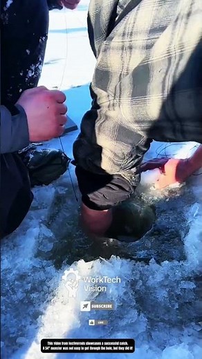 Ice Fishing Adventure: A Boy's Winter Catch