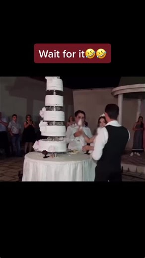 Cake 🎂 gone with little mistake 🤣🤣 funny #funny #cake #geomrd #foryourpage