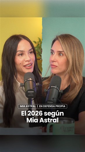 Erika De La Vega on Instagram: "El 2026 es un año de resultados♥️ Llega para disolver estructuras que ya no sostienen y abrir cambios profundos en el amor, el dinero, el poder y la política. Con Mía Astral conversamos sobre las grandes conclusiones astrológicas de este nuevo ciclo y lo que nos pide, a nivel personal y colectivo, En Defensa Propia🌙 El episodio ya está disponible en todas las plataformas. Comenta ASTRO y te mando el enlace✨"