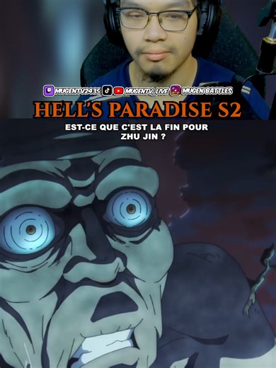 Partie 98 | Tous les Samedi et Dimanche à partir de 19h QC / 1 H AM FR en live sur Twitch:(MugenTV2435)🔥 Réaction à Hell’s Paradise Saison 2 — survie extrême, combats sanglants et secrets de l’île enfin révélés 😈 #hellsparadise #jigokuraku #animereaction #shionyamadaasaemon #mugentv_live #anime ⚠️FAKE ⚠️FAKE DEATH ⚠️FAKE BLOOD