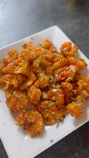 Honey prawns recipe #prawns