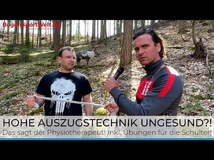 High extension - What the physiotherapist says about shoulders, extension, injury and prevention