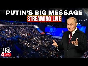 Putin LIVE: Russian President Speaks at United Russia Party Meeting in Moscow | Putin In Moscow LIVE