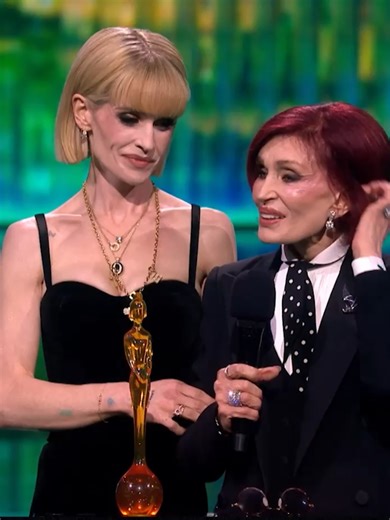 Sharon Osbourne Honors Ozzy at the Brit Awards