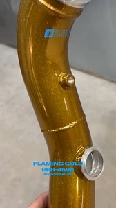 #ColorFeature | Flaming Gold PPB-4698✨️#prismaticpowders #powdercoat #powdercoating #custom #gold | Prismatic Powders