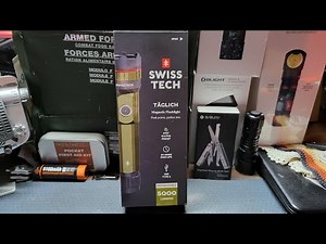 SWISS TECH TAGLICH 5,000 LUMEN FLASHLIGHT REVIEW