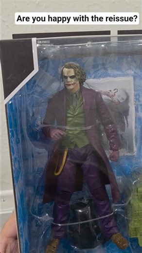 #mcfarlanetoys will reissue the Joker from TDK. #batman #dccomics #dcmultiverse