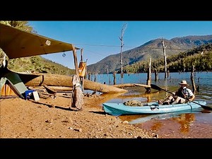 The Yakpack.. Secluded Kayak Camping On An Australian Lake..