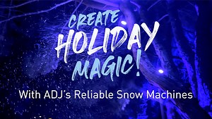 Create Holiday Magic with ADJ’s Reliable Snow Machines. ADJ offers three distinct models for all your holiday events: Entour Snow (our pro machine), VF Snow Flurry HO (our mid-level machine), and the VF Flurry (our mobile machine for small events or home use). Don’t for get the snow juice (model: Snow Gal). See all snow machine models: https://www.adj.com/snow #adjlighting #snowmachine #entoursnow #vfsnowflurryho #vfflurry | ADJ Lighting