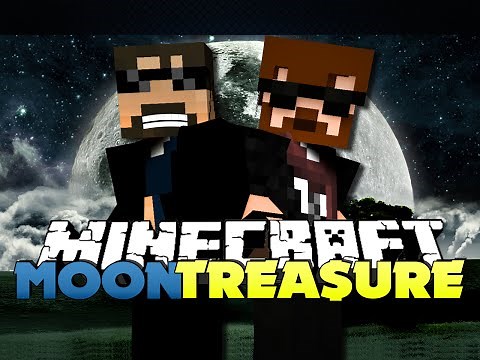 Minecraft Modded Moon Challenge 1 - THE TREASURE WILL BE MINE