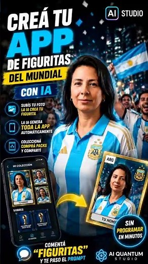 ⚽️Así podés crear tu app del Mundial🎉🎊⚽️