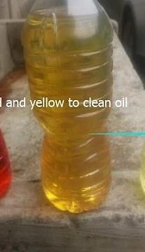 how to remove the color from red diesel or other color diesel?