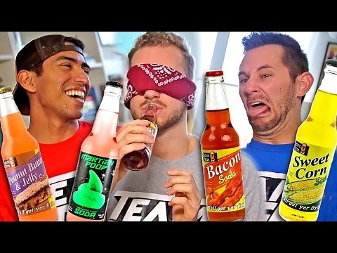 WEIRD SODA CHALLENGE!