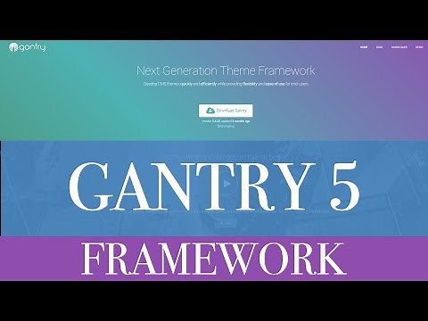 Getting Started with Gantry 5 Framework [For Beginners] - Part 1