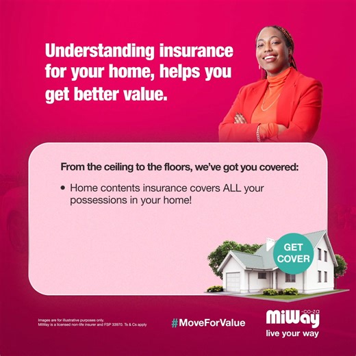 1.2K views · 59 reactions | Understanding your insurance helps you get better value from it. Home contents insurance covers all your possessions in your home. Building insurance covers your physical structure, but not the contents. If you own your home, you’ll need both. We value your every move. #MoveForValue | Miway | Facebook
