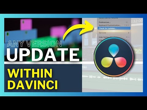 How To Update DaVinci Resolve EASY & FAST!