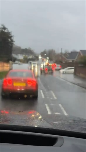 This is the scene along the Cathedral Road in Armagh this morning. Needless to say, it's best avoided! | Armagh I