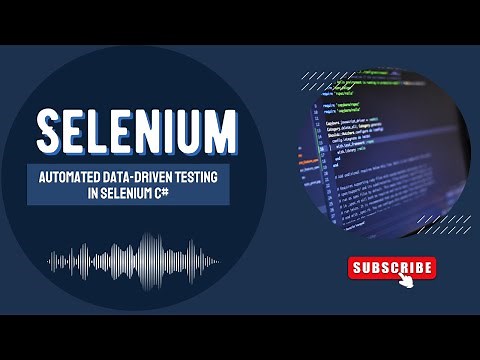 Automated Data-Driven Testing with Selenium C# | Read from CSV, Excel & JSON