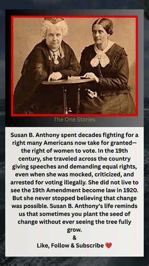She Fought for a Right She Never Lived to See 🇺🇸 #history #inspiration #americanhistory