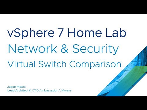Virtual switch comparison Standard (VSS) vs. Distributed (VDS) (VMware vSphere ESXi 7) Jason Meers
