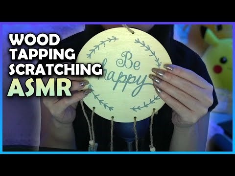 Wood Tapping & Scratching ASMR 🌙 Can You Feel the Tingles?